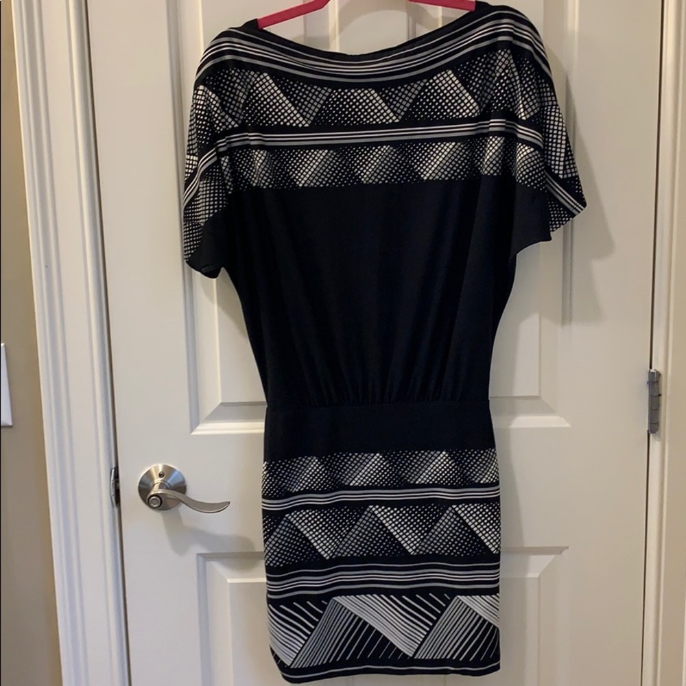 BCBGMAXAZRIA Black Mini Dress
